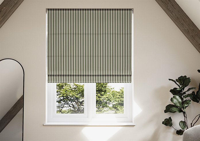 The British Stripe Co. Catherine, Chilterns No.3 - Twist&Fit Roman Blind - Image 3